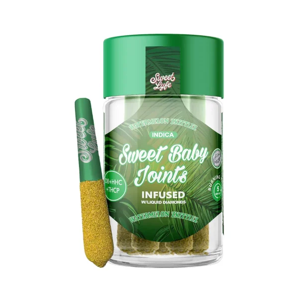09041c1d-bc51-4189-b6e1-2e9bea633e39 Sweet Lyfe Sweet Baby Joints D8+HHC+THCP - Watermelon Zkittles - Indica