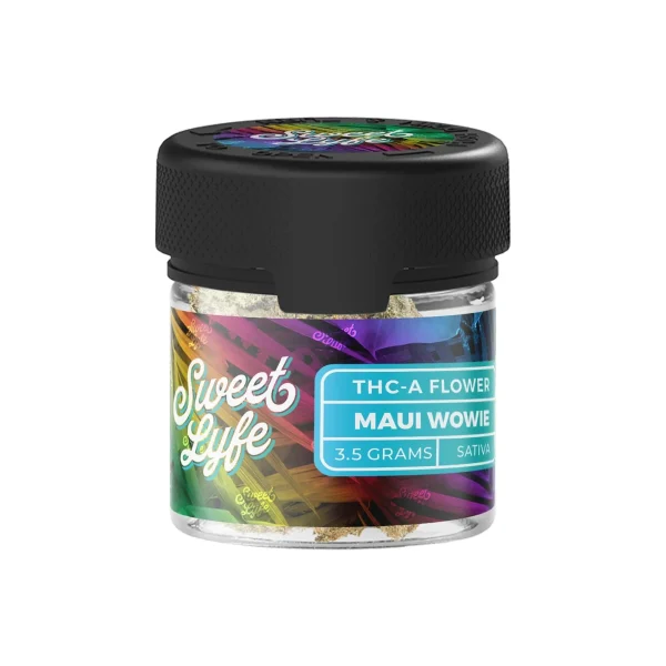 10f9956b-32cc-4d76-bea8-2c48b231309b Sweet Lyfe THC-A Flower - Maui Wowie - Sativa 3.5G