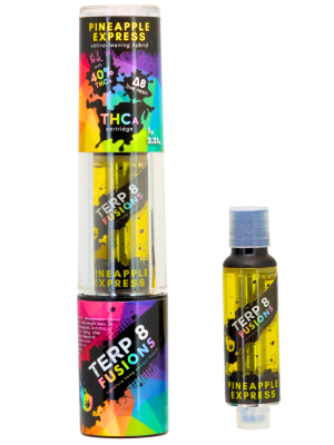 Terp 8 THCA + D8 Live Resin Cartridge - Pineapple Express - 2.25g