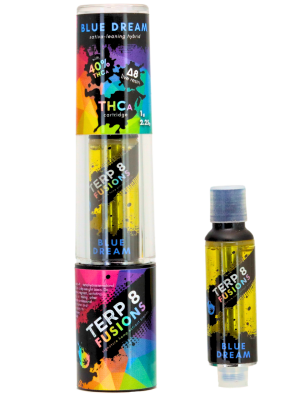 Terp 8 THCA + D8 Live Resin Cartridge - Blue Dream - 2.25g