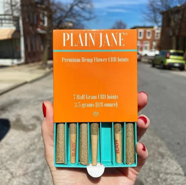 464945573_1999608943798361_153902155704897840_n__07276.1736186054 Plain Jane Eighth Pack CBD Prerolled Joint