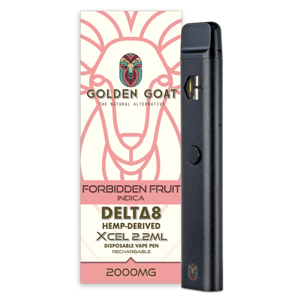 512807f0-36b7-4277-a107-4d4ecd943d95 Golden Goat Delta-8 THC Vape Device 2000mg - Forbidden Fruit