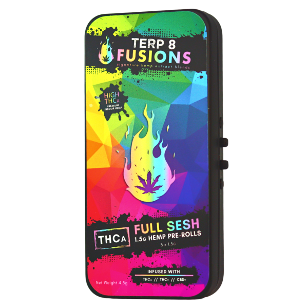 655db4bf-e965-45fc-ae3f-845360a871fa Terp 8 Full Sesh 1.5g THCa Pre-Rolls - 3ct