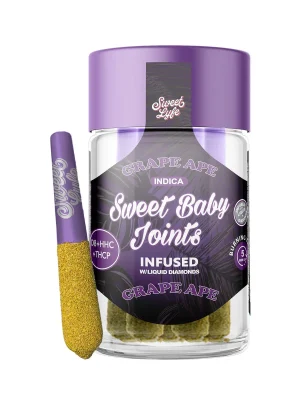 Sweet Lyfe Sweet Baby Joints D8+HHC+THCP - Grape Ape - Indica