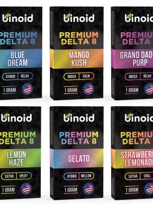 Binoid Delta 8 THC Vape Cartridges – Bundle