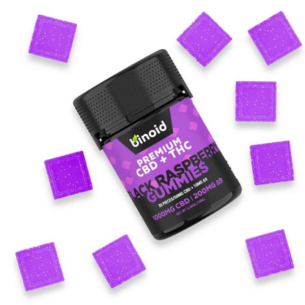 Best-Delta-9-THC-Gummies-For-Sale-Legal-lowest-price-potent-brand-pain-anxiety-sleep-black-raspberry2e78 38% OFF! Binoid Delta 9 THC Gummies - Black Raspberry