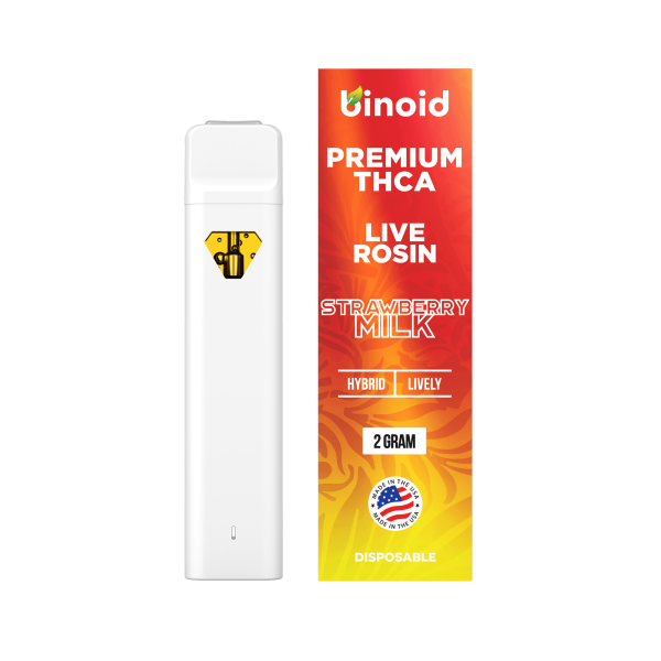 Binoid-2-Gram-THCA-Disposable-Vapes-–-Live-Rosin-Strawberry-Milk Binoid 2 Gram THCA Disposable Vapes – Live Rosin