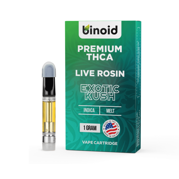 Binoid THCA Vape Cartridge – Live Rosin