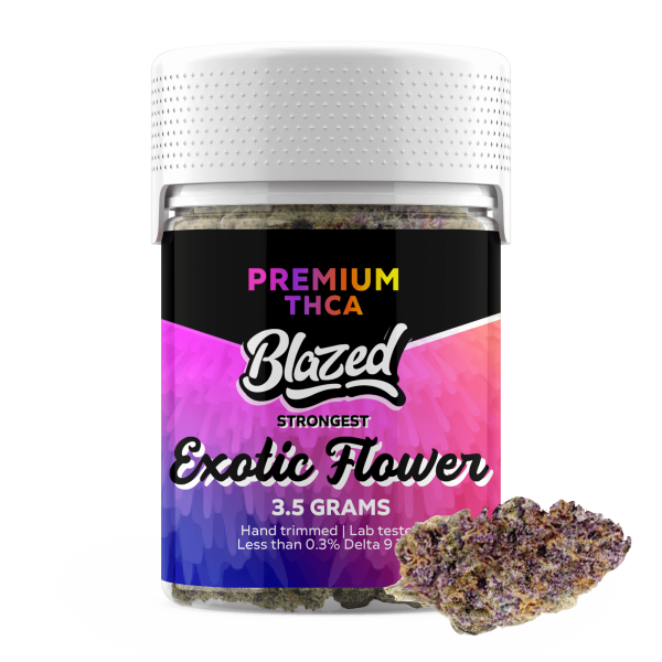 Blazed-Exotic-Flower-3 (2) Blazed Exotic THCA Flower – Indica
