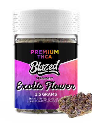 Blazed Exotic THCA Flower – Hybrid