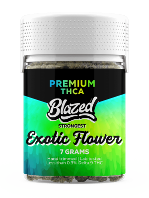 Blazed Exotic THCA Flower – Indica
