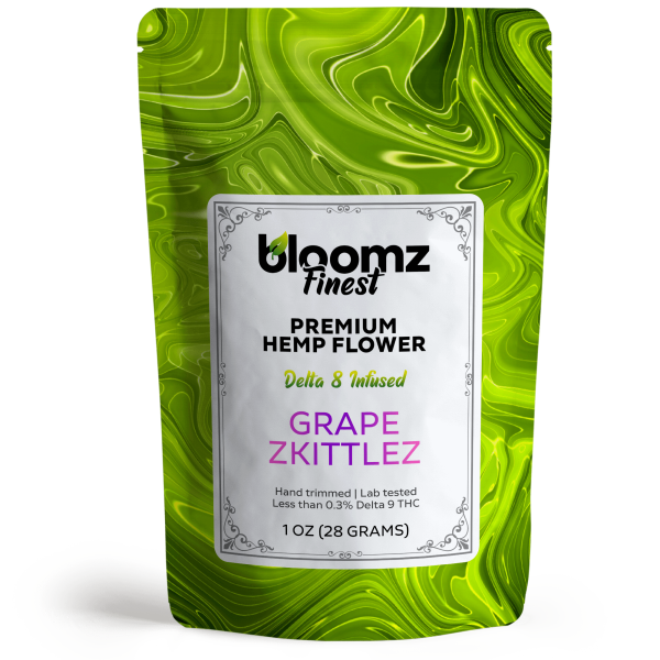Bloomz-Delta-8-THC-Flower-Grape-Zkittlez-28ga6f4 38% OFF! Bloomz Delta 8 THC Flower