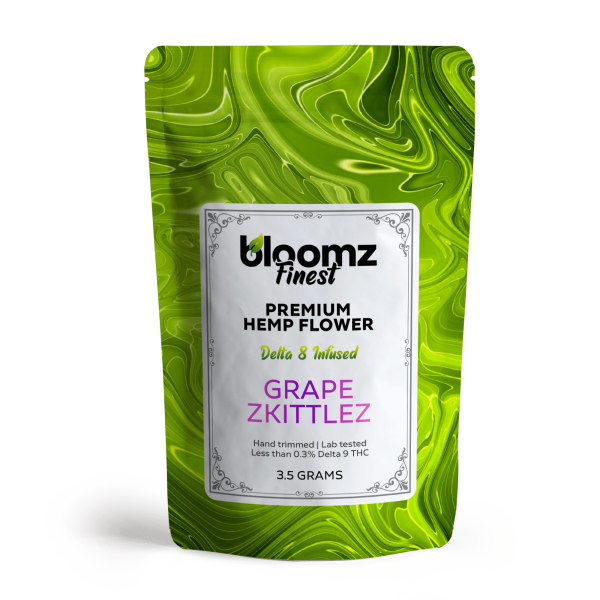 Bloomz-Delta-8-THC-Flower-Grape-Zkittlez-3-5ga6f4 38% OFF! Bloomz Delta 8 THC Flower