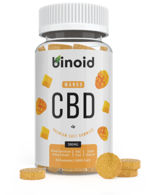 Binoid CBD Gummies - Mango