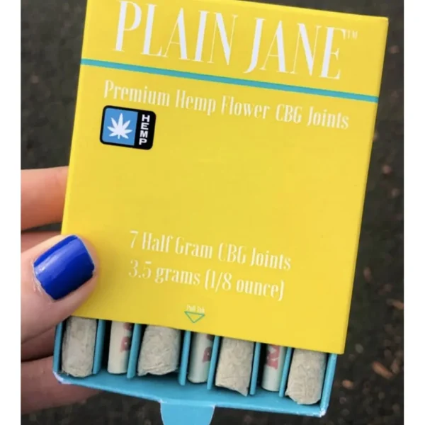 CBG-Pre-Rolled-Joint Plain Jane Eighth Pack CBG Pre-Rolled Joint
