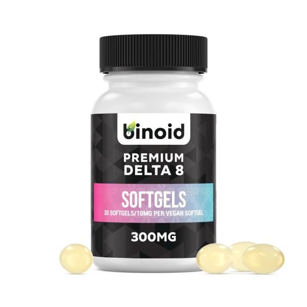 Binoid Delta 8 THC Softgel Capsules