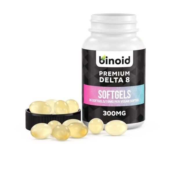 Binoid Delta 8 THC Softgel Capsules