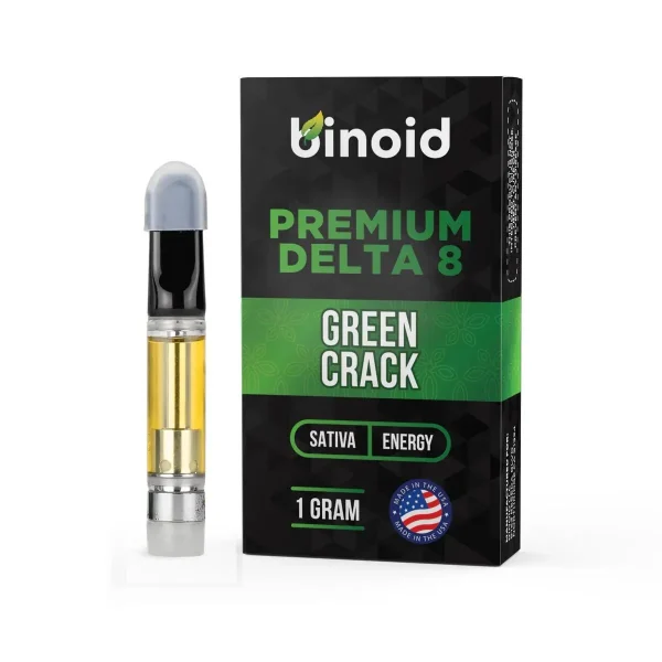 DELTA-8-THC-VAPE-CARTRIDGE-GREEN-CRACK-1 Binoid Delta 8 THC Vape Cartridge - Green Crack