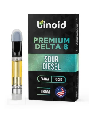 Binoid Delta 8 THC Vape Cartridge - Sour Diesel