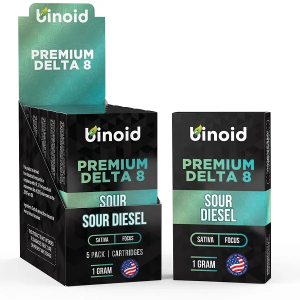 DELTA-8-THC-VAPE-CARTRIDGE-SOUR-DIESEL-2 Binoid Delta 8 THC Vape Cartridge - Sour Diesel