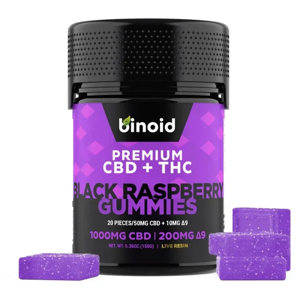 DELTA-9-THC-GUMMIES-BLACK-RASPBERRY-1 Binoid Delta 9 THC Gummies - Black Raspberry
