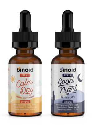 55% OFF! Binoid CBD Oil - Day & Night Bundle