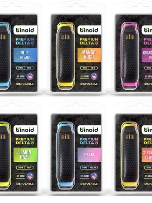 Binoid Delta 8 THC Disposable Vapes - Bundle