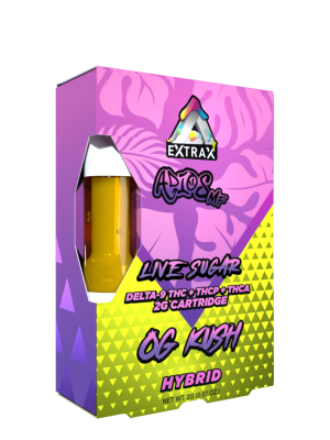 Delta Extrax Live Sugar 2G Cartridge THCA + Delta 9P + THC-P