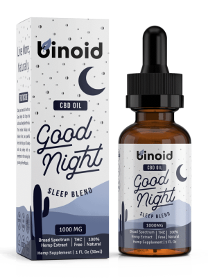 Binoid Good Night CBD Oil - Sleep Blend