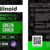 Binoid Delta 8 THC Vape Cartridge - Green Crack
