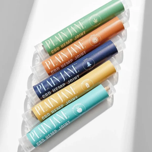 Hemp-Flower-Prerolled-Joints-Plain-Jane Plain Jane CBD Flower Prerolled Joints