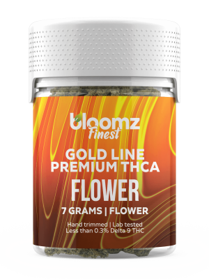 Bloomz THCA Flower – Indoor Exotics – Gold Line – Indica