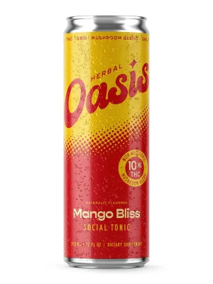 cbdMD Herbal Oasis Social Tonic - Mango Bliss