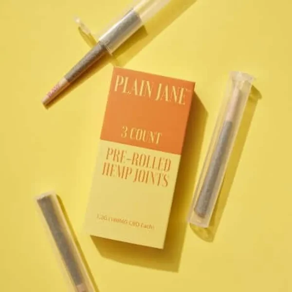 Plain-Jane-3qt-Pre-Rolled-Hemp-Joints__21899.1662826257 Plain Jane 3-Count CBD Prerolled Joints