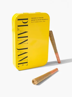 Plain Jane Indoor Pre-rolled Joint Pack (Six)