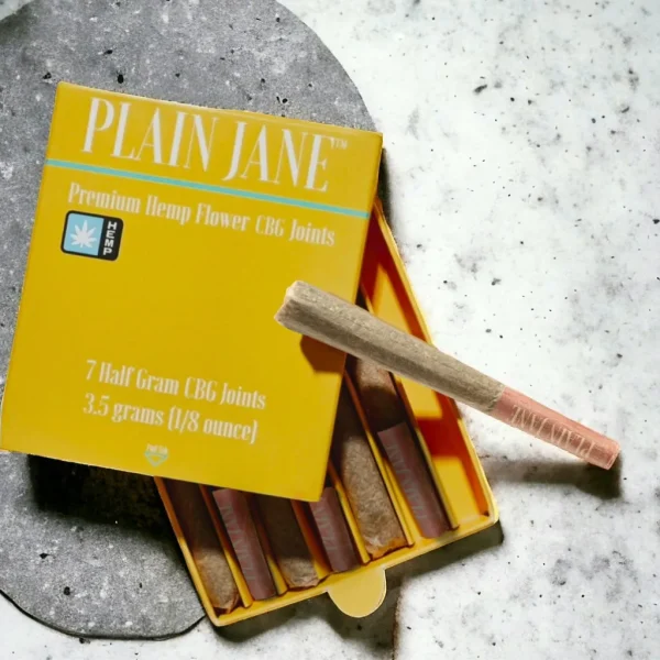 Plain-Jane-Eighth-Pack-CBG-Pre-Rolled-Joint Plain Jane Eighth Pack CBG Pre-Rolled Joint