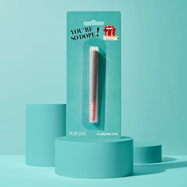 Plain_Jane_-_1_joint_turquoise_packaging_on_color_background__1__30301.1705087085 Plain Jane Joint - You're Dope