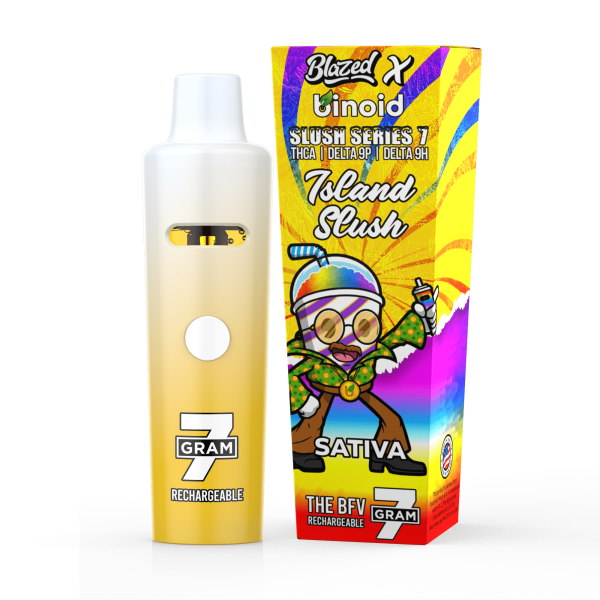 Slush-Series-Island-Slush-7-Gram-Review-Take-Work-Online-Best-Brand-Price-Get-Near-Me-Lowest-Coupon-Discount-Store-Shop-Vapes-Carts-Online-Binoid (1) Blazed x Binoid 7 Gram THCA Disposable Vape – Slush Series