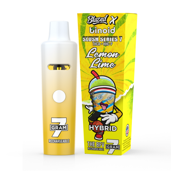 Slush-Series-Lemon-Lime-7-Gram-Review-Take-Work-Online-Best-Brand-Price-Get-Near-Me-Lowest-Coupon-Discount-Store-Shop-Vapes-Carts-Online-Binoida6f4 Blazed x Binoid 7 Gram THCA Disposable Vape – Slush Series