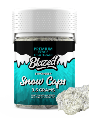 Blazed Strongest Exotic THCA Snow Caps