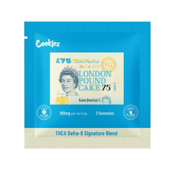 Cookies THCA + Delta 9 Gummies - London Pound Cake