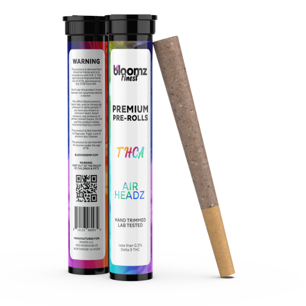 THCA-Pre-Rolls-PreRolls-Flower-Hemp-Indoor-Boutique-Strongest-Best-Brand-New-Airheadz Bloomz THCA Pre-Rolls – 3-Pack/6-Pack