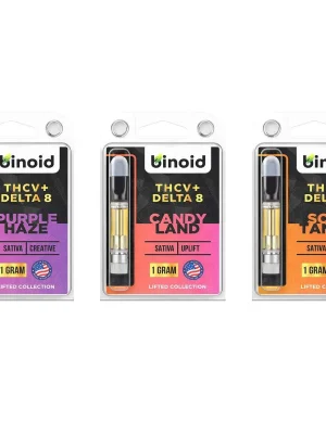 Binoid THCV + Delta 8 Vape Cartridge Bundle