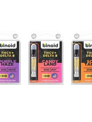 Binoid THCV + Delta 8 Vape Cartridge Bundle