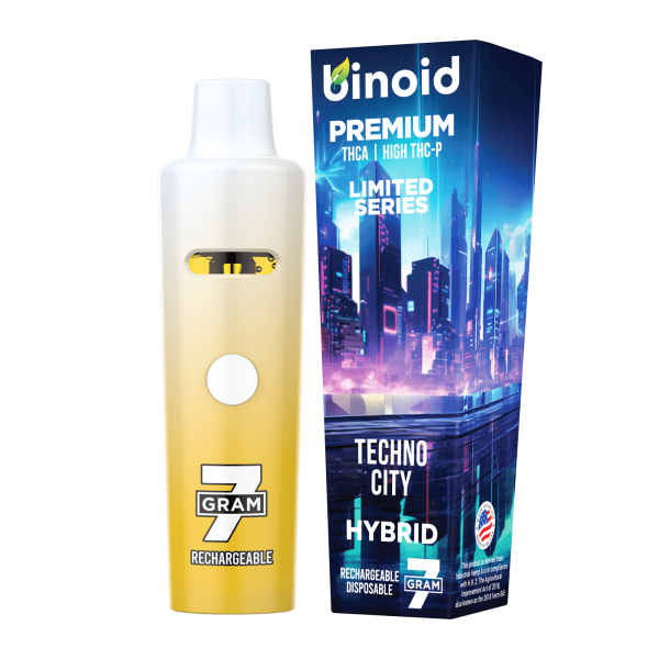 TechnoCity-THCA-Disposable-Vape-High-Smoking-LowPrice-Best-THCP (1) Binoid 7 Gram THCA + High THC-P Disposable Vape – Limited Series