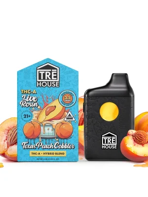 TRĒ House Live Rosin THCA Disposable Vape - 3.5G