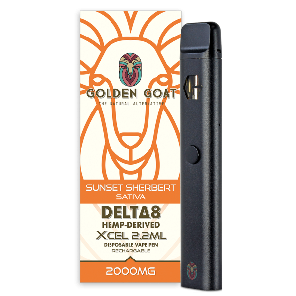 a879041e-5e55-4ae5-bfab-fd3988d3afb9 Golden Goat Delta-8 THC Vape Device 2000mg - Sunset Sherbert