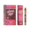 Sweet Lyfe 2.5ml Disposable Vape Pen Infused with Live Resin + THCP - Watermelon Zkittlez - Indica