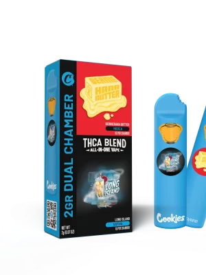 Cookies 2G Dual Chamber Vape Berniehana Butter & Long Island