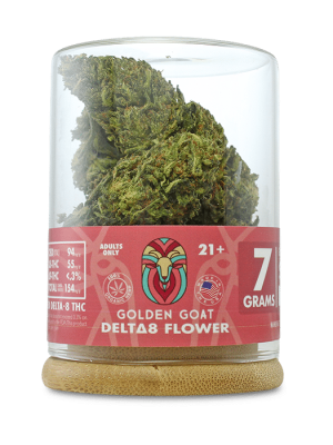 Golden Goat Delta-8 Flower - Diesel - Sativa - 7g